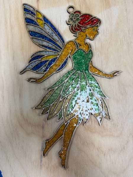 Glass Resin Art